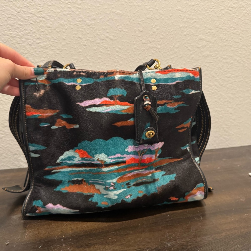 Coach rogue calfskin